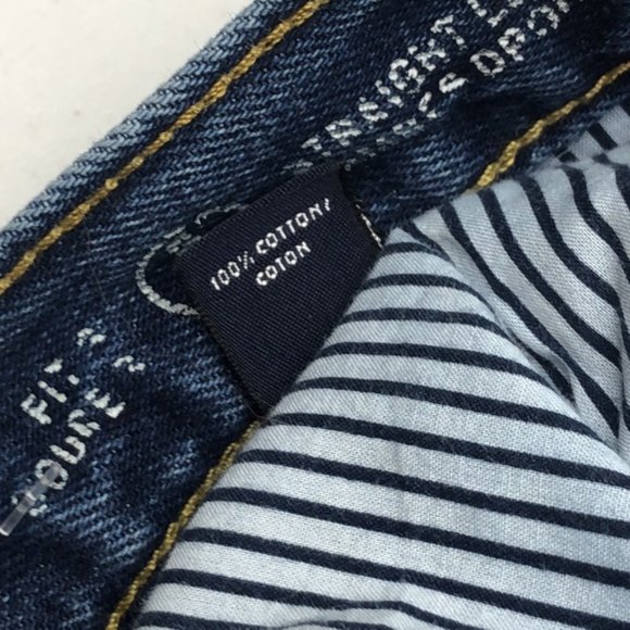 LIKE NEW LANDS END HIGH-RISE STRAIGHT JEANS 8/29x30 ⭐️ - Picture 8 of 12